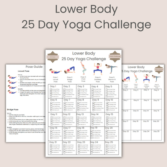 25 Day Lower Body Challenge