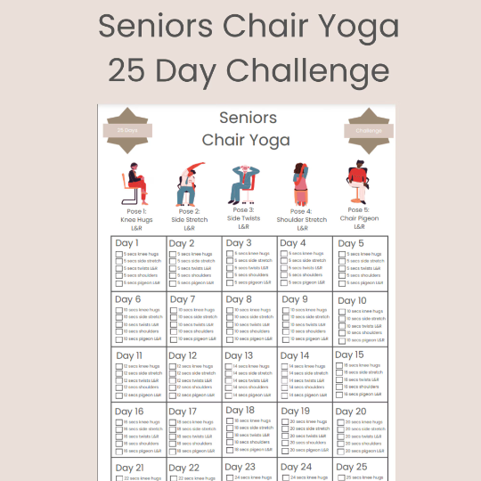 yoga class,yoga instructor,digital fitness plan,chair yoga,yoga teacher,yoga poses,Chair Yoga Poses,Chair Exercises,25 day challenge,chair yoga for women,chair yoga seniors,home workout women,desk yoga